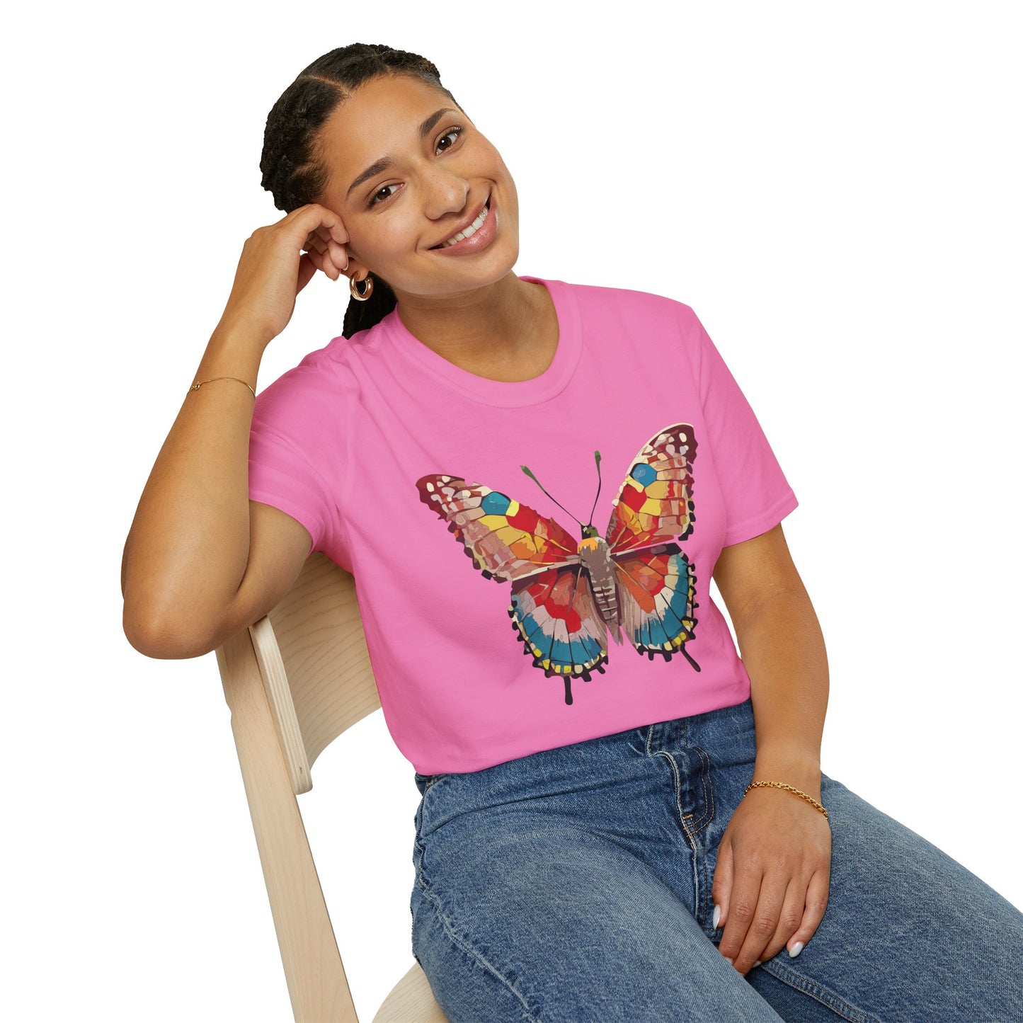 Butterfly Shirt, T Shirt with Butterfly, Monarch Shirt