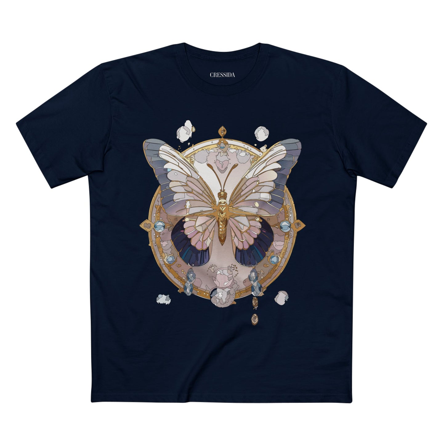 Butterfly shirt, Shirt with Butterfly, Tee Shirt with Antique Butterfly