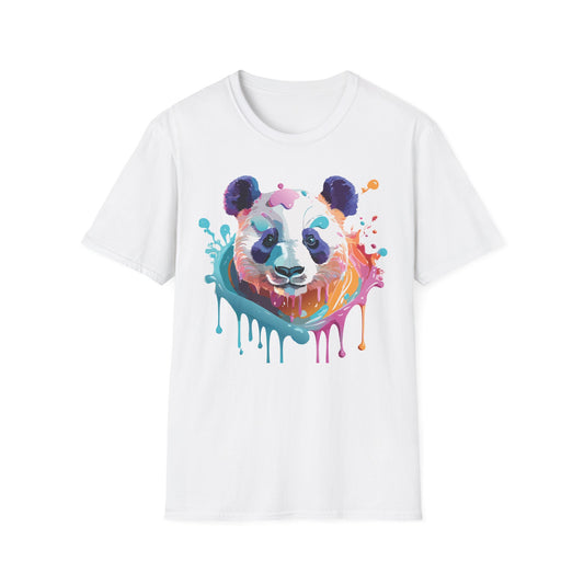 Panda Shirt, T Shirt with Panda, Animal Shirt, Tee Shirt with Animals
