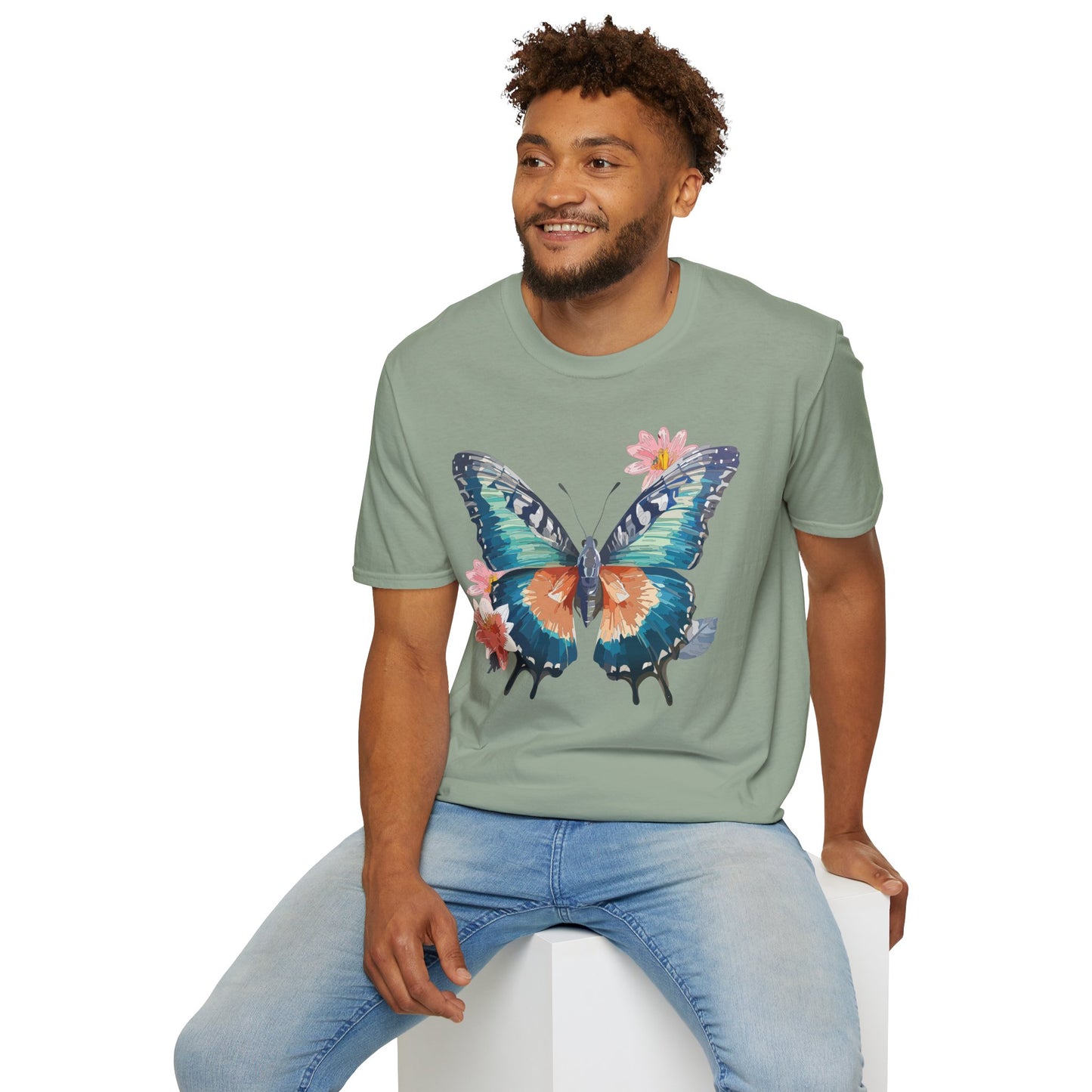 Butterfly Shirt, T Shirt with Butterfly, Monarch Shirt