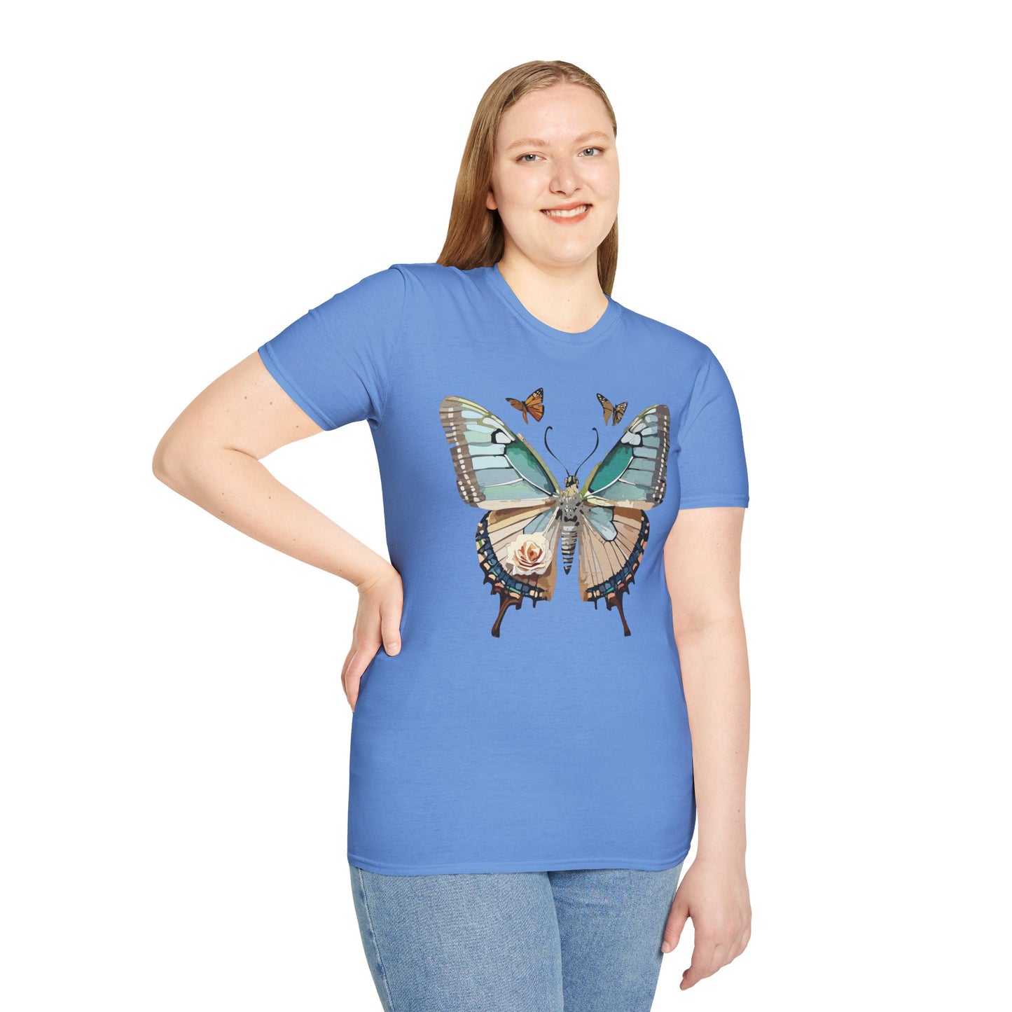 Butterfly Shirt, T Shirt with Butterfly, Monarch Shirt
