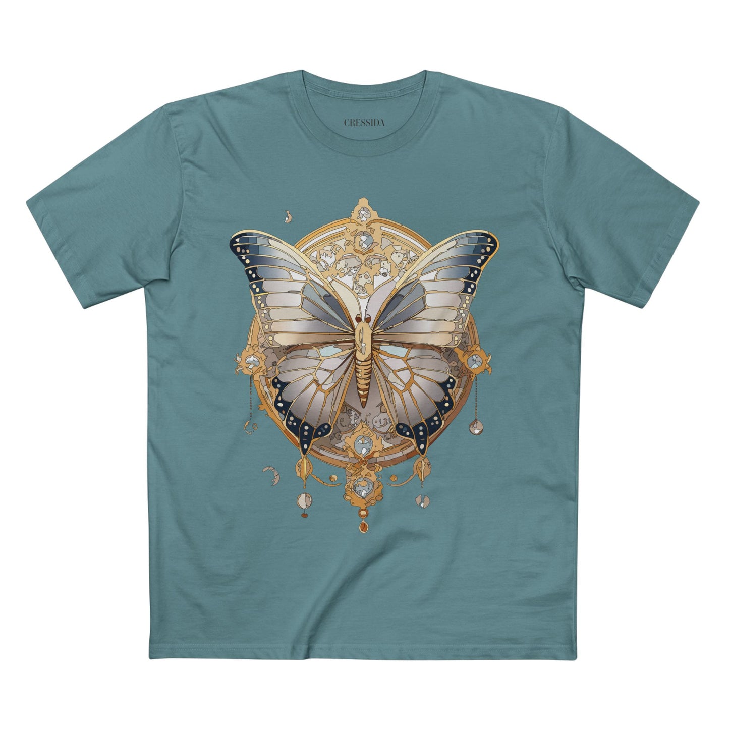Butterfly shirt, Shirt with Butterfly, Tee Shirt with Antique Butterfly