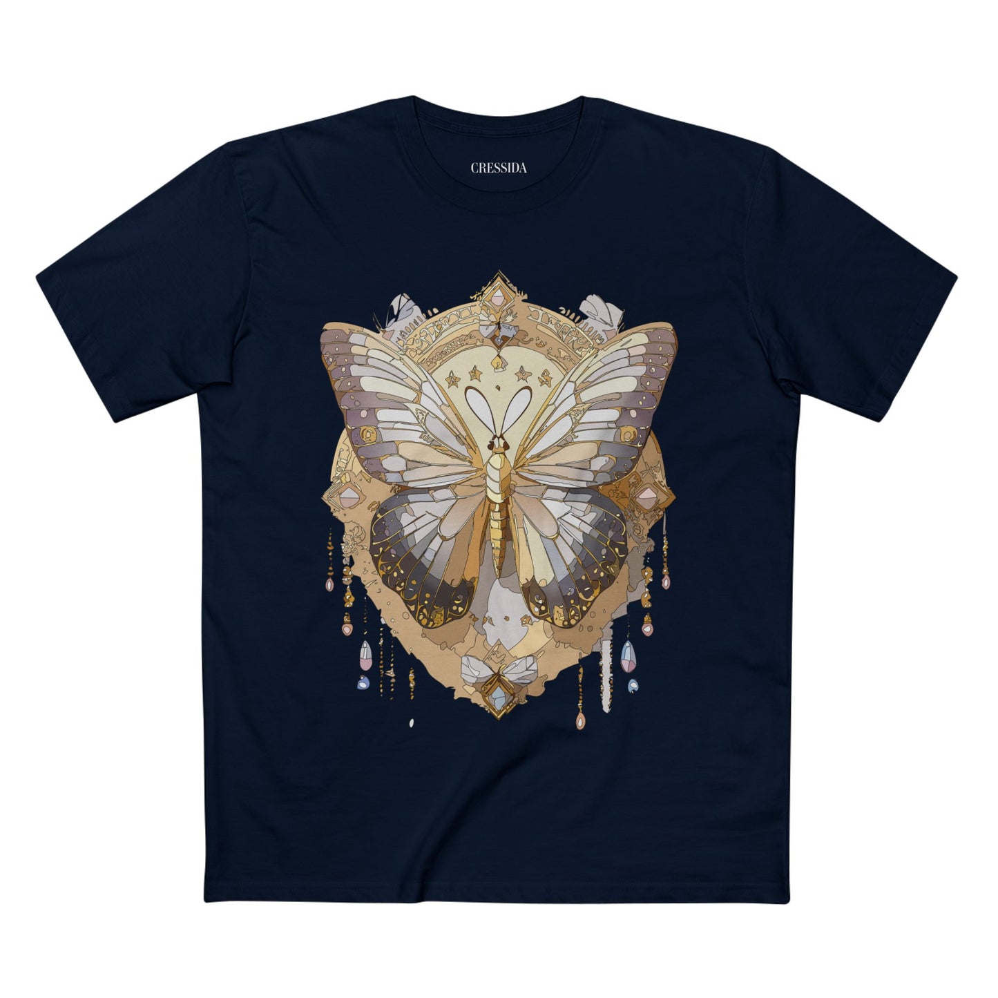 Butterfly shirt, Shirt with Butterfly, Tee Shirt with Antique Butterfly