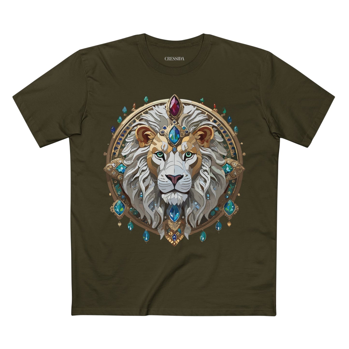 Animal Shirt, Shirt with Animals, Tee Shirt with Antique Animal Medallion