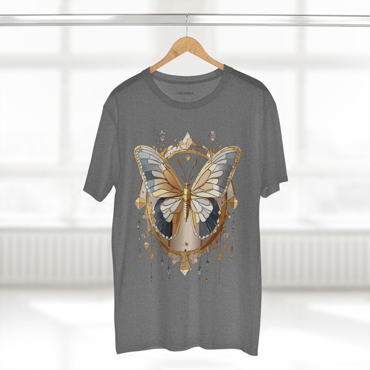 Butterfly shirt, Shirt with Butterfly, Tee Shirt with Antique Butterfly