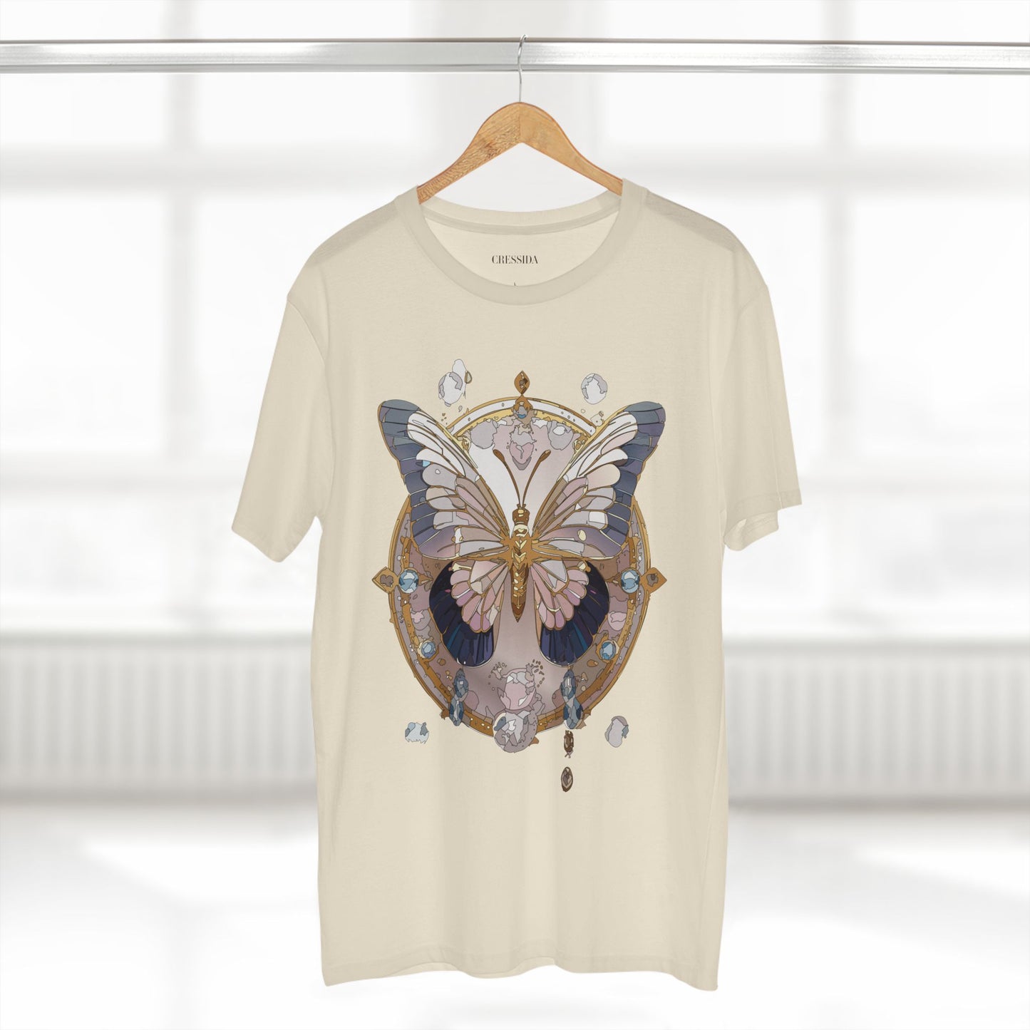 Butterfly shirt, Shirt with Butterfly, Tee Shirt with Antique Butterfly