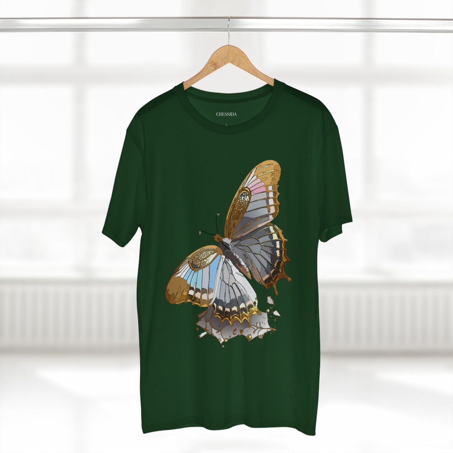 Butterfly shirt, Shirt with Butterfly, Tee Shirt with Antique Butterfly