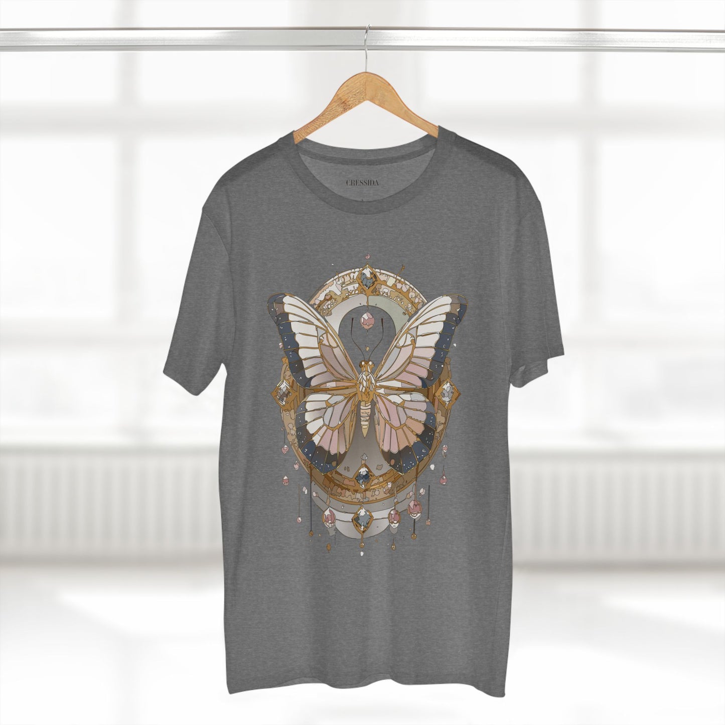 Butterfly shirt, Shirt with Butterfly, Tee Shirt with Antique Butterfly