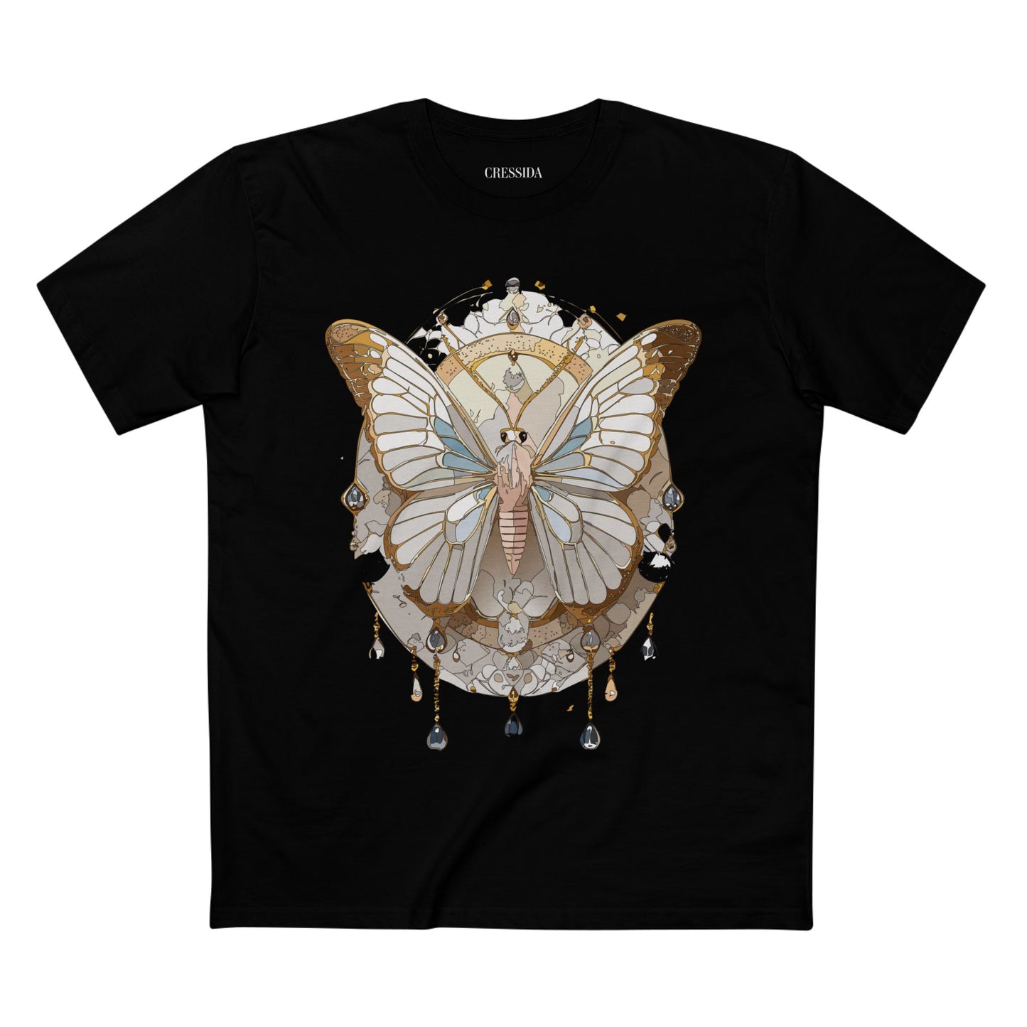 Butterfly shirt, Shirt with Butterfly, Tee Shirt with Antique Butterfly