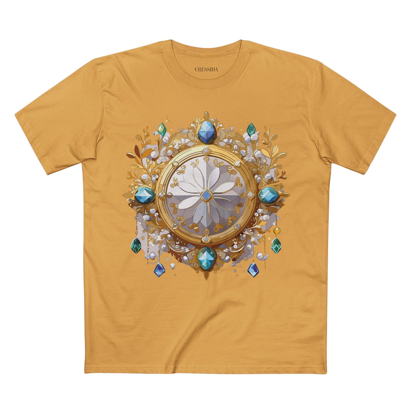 Medallion Shirt, Shirt with Medallion, Tee Shirt with Medal