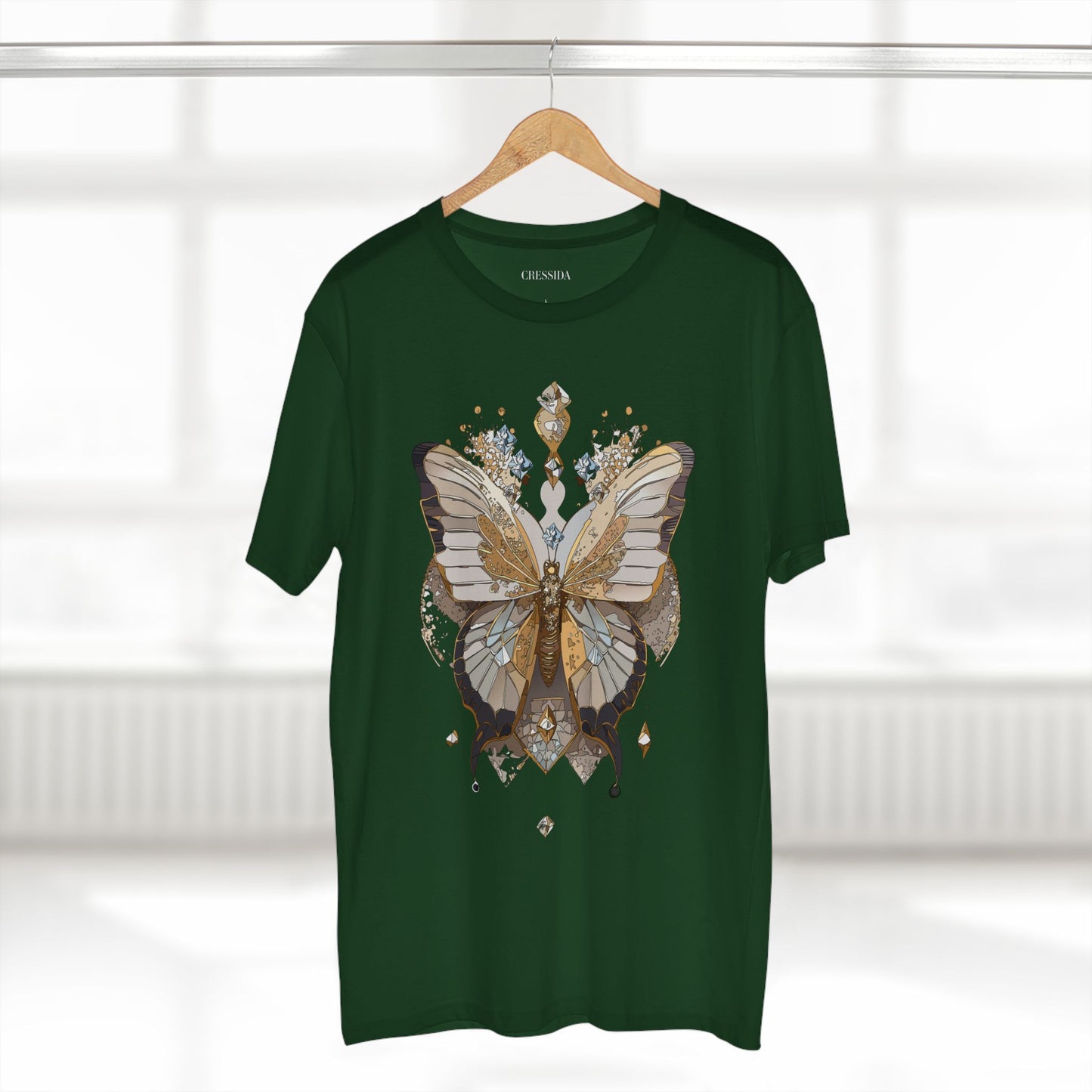 Butterfly shirt, Shirt with Butterfly, Tee Shirt with Antique Butterfly