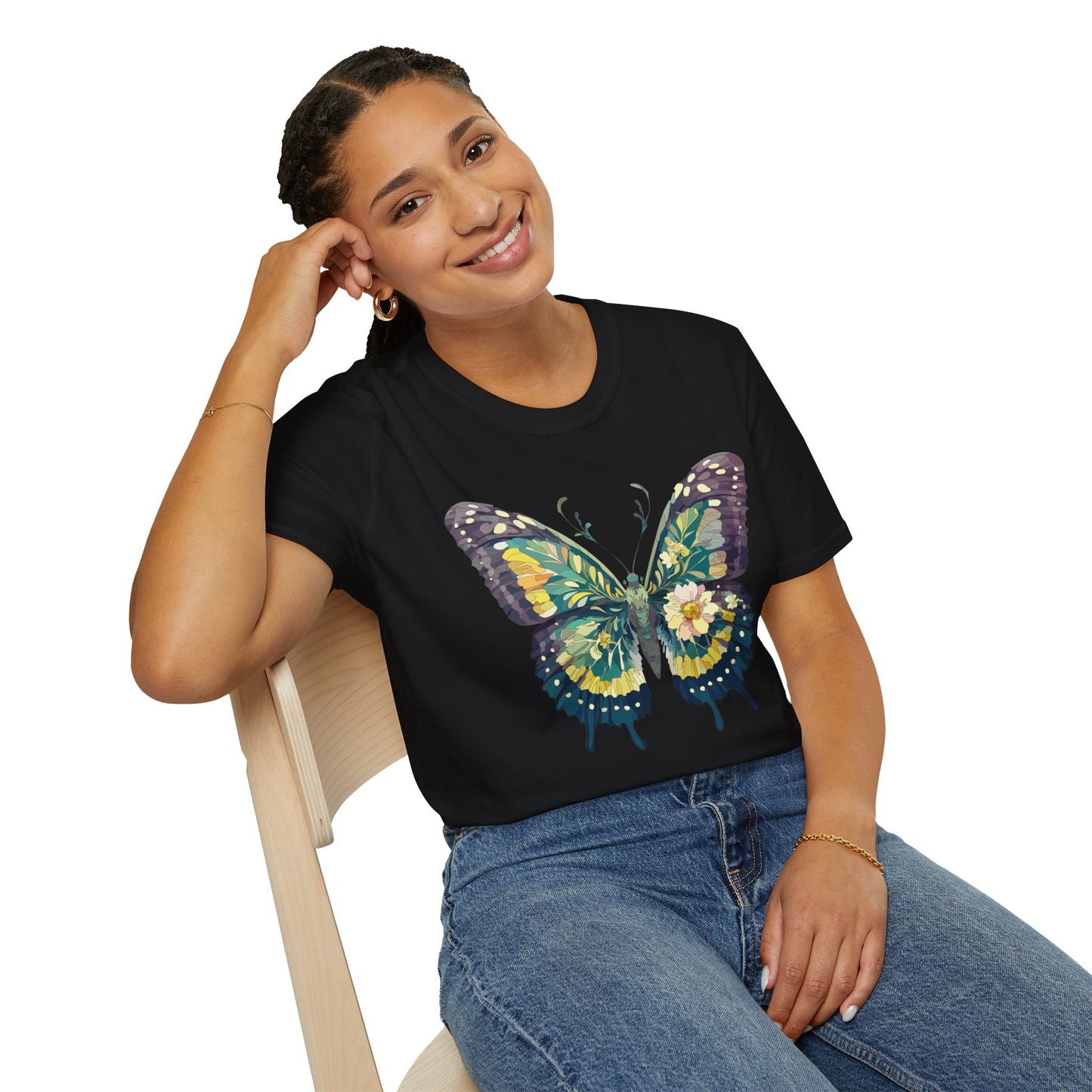 Butterfly Shirt, T Shirt with Butterfly, Monarch Shirt