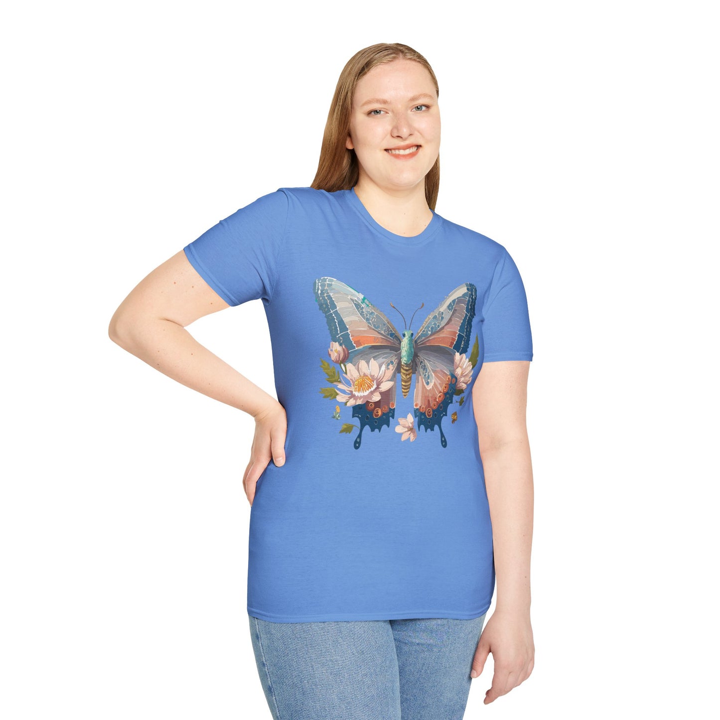 Butterfly Shirt, T Shirt with Butterfly, Monarch Shirt