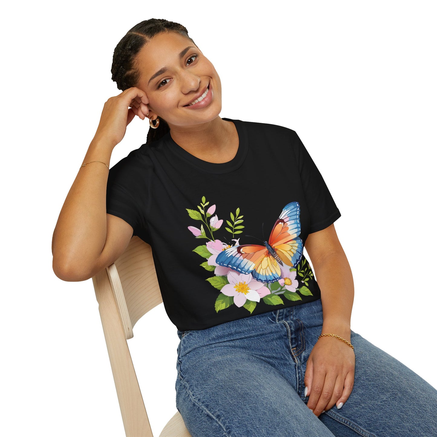Butterfly Shirt, T Shirt with Butterfly, Monarch Shirt
