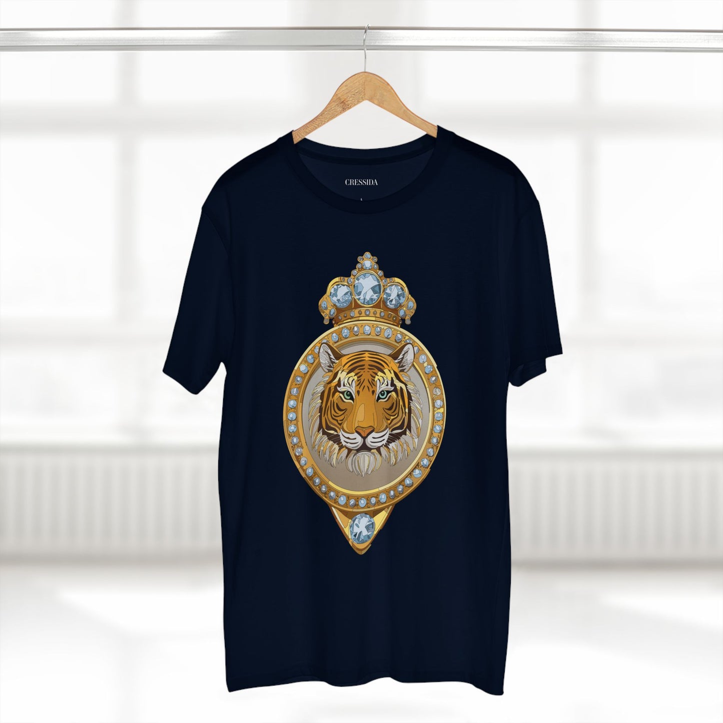 Unisex Antique Animal Medallion Premium Cotton Tee Shirt Artwork Edition