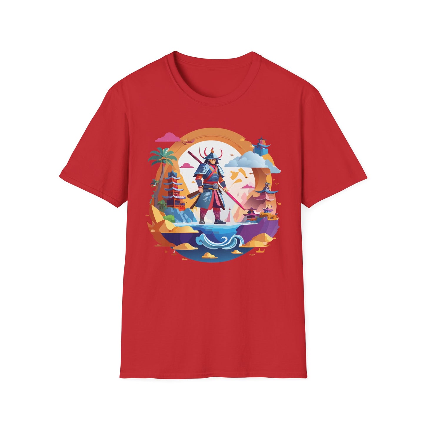 Samurai Shirt, Samurai Tee, T-Shirt with Samurai