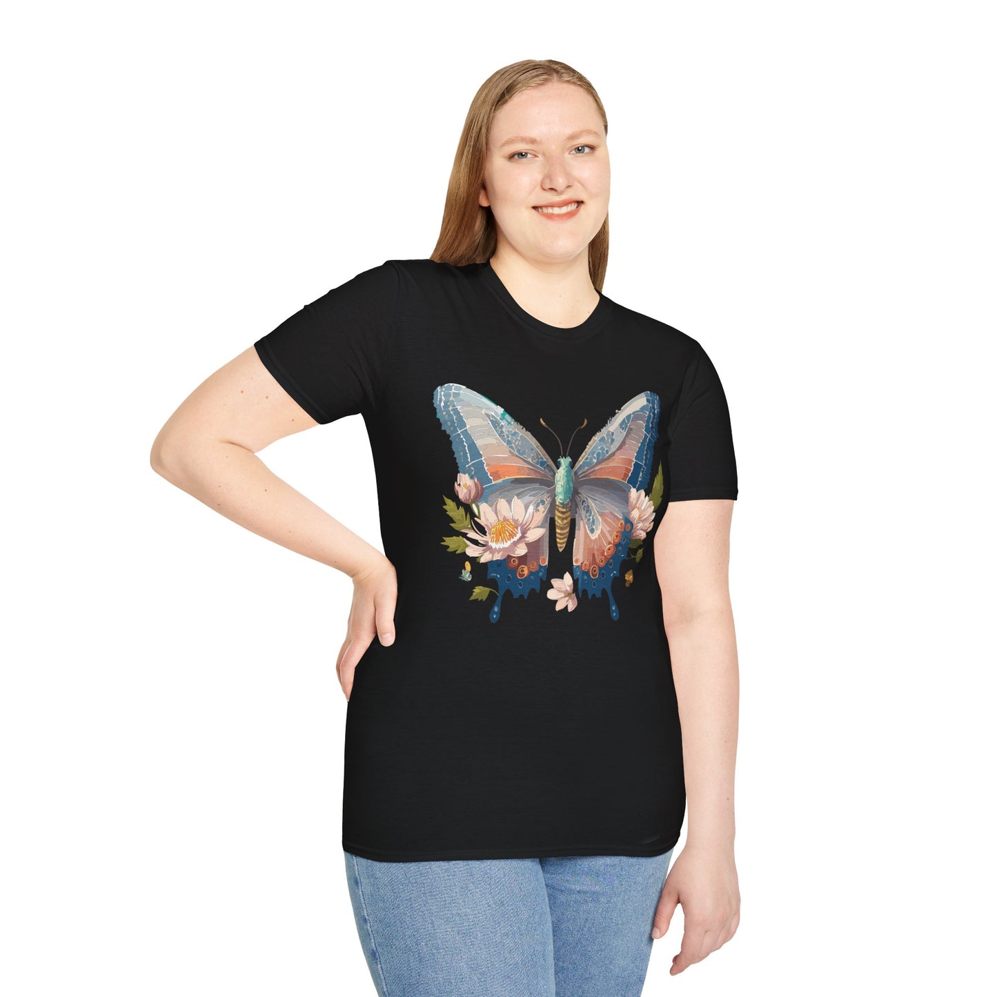 Butterfly Shirt, T Shirt with Butterfly, Monarch Shirt