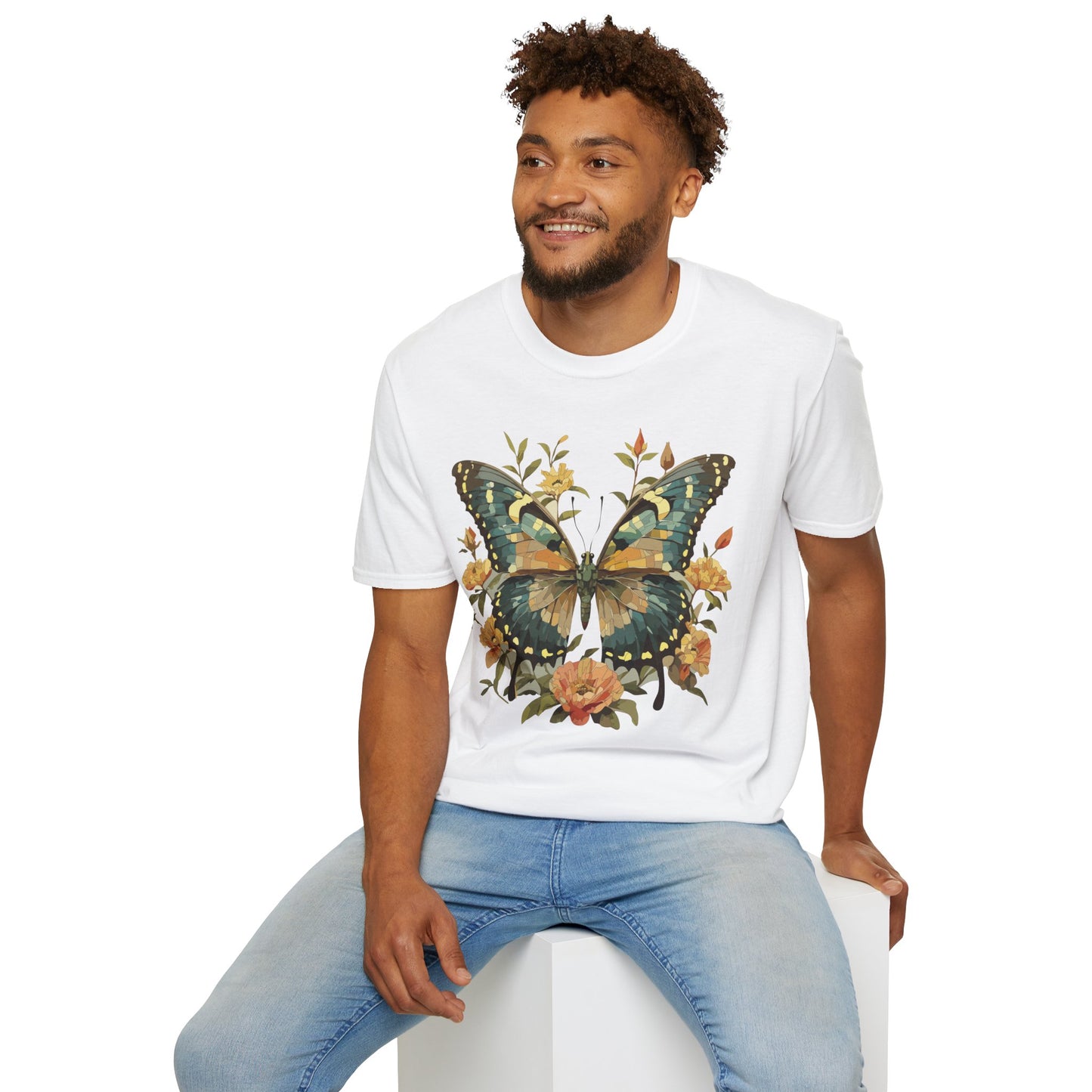 Butterfly Shirt, T Shirt with Butterfly, Monarch Shirt
