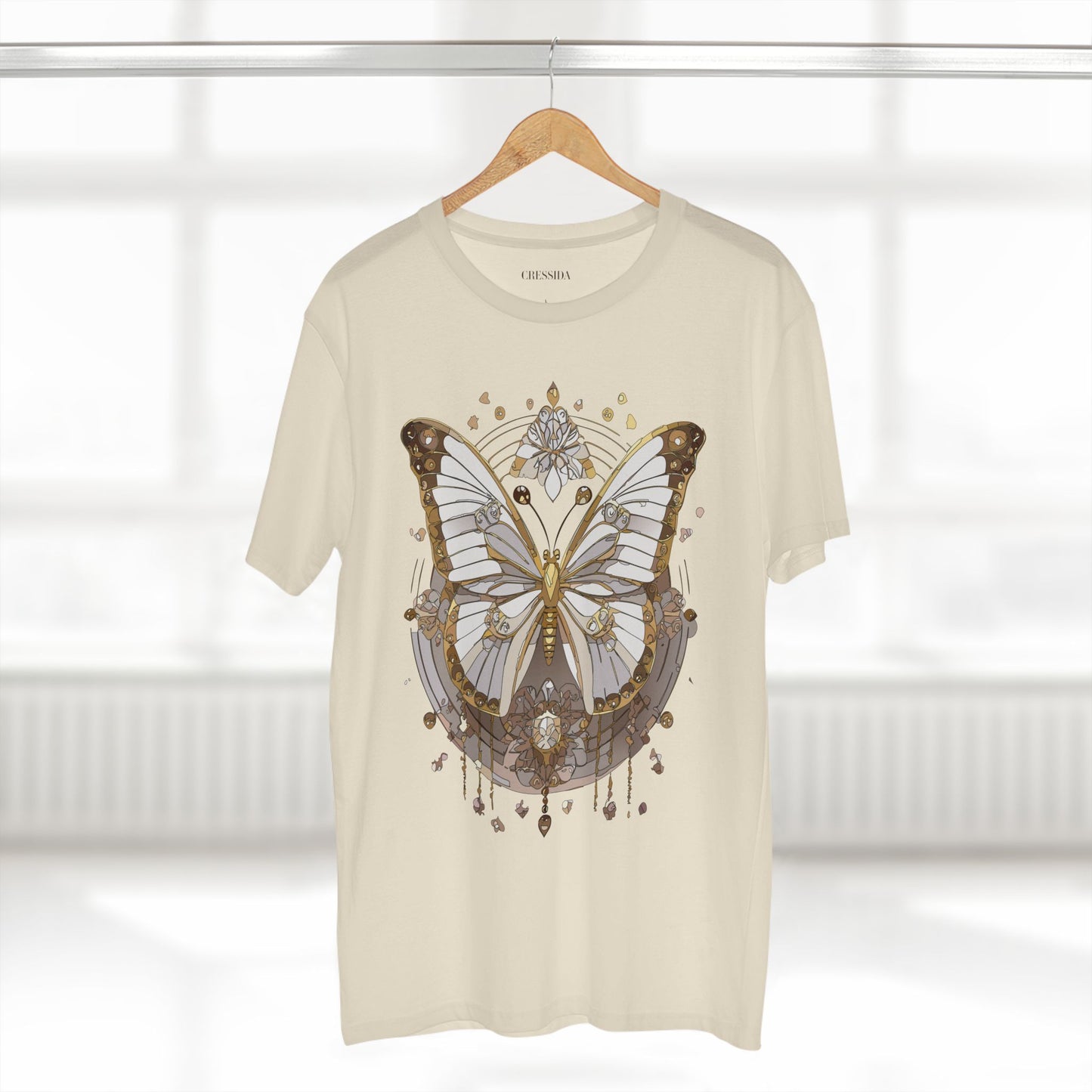 Butterfly shirt, Shirt with Butterfly, Tee Shirt with Antique Butterfly
