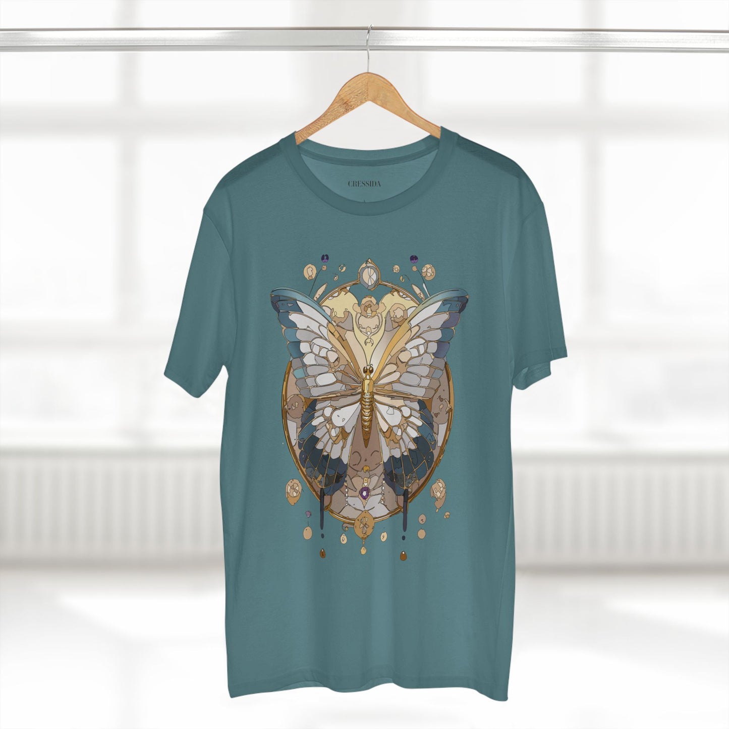Butterfly shirt, Shirt with Butterfly, Tee Shirt with Antique Butterfly