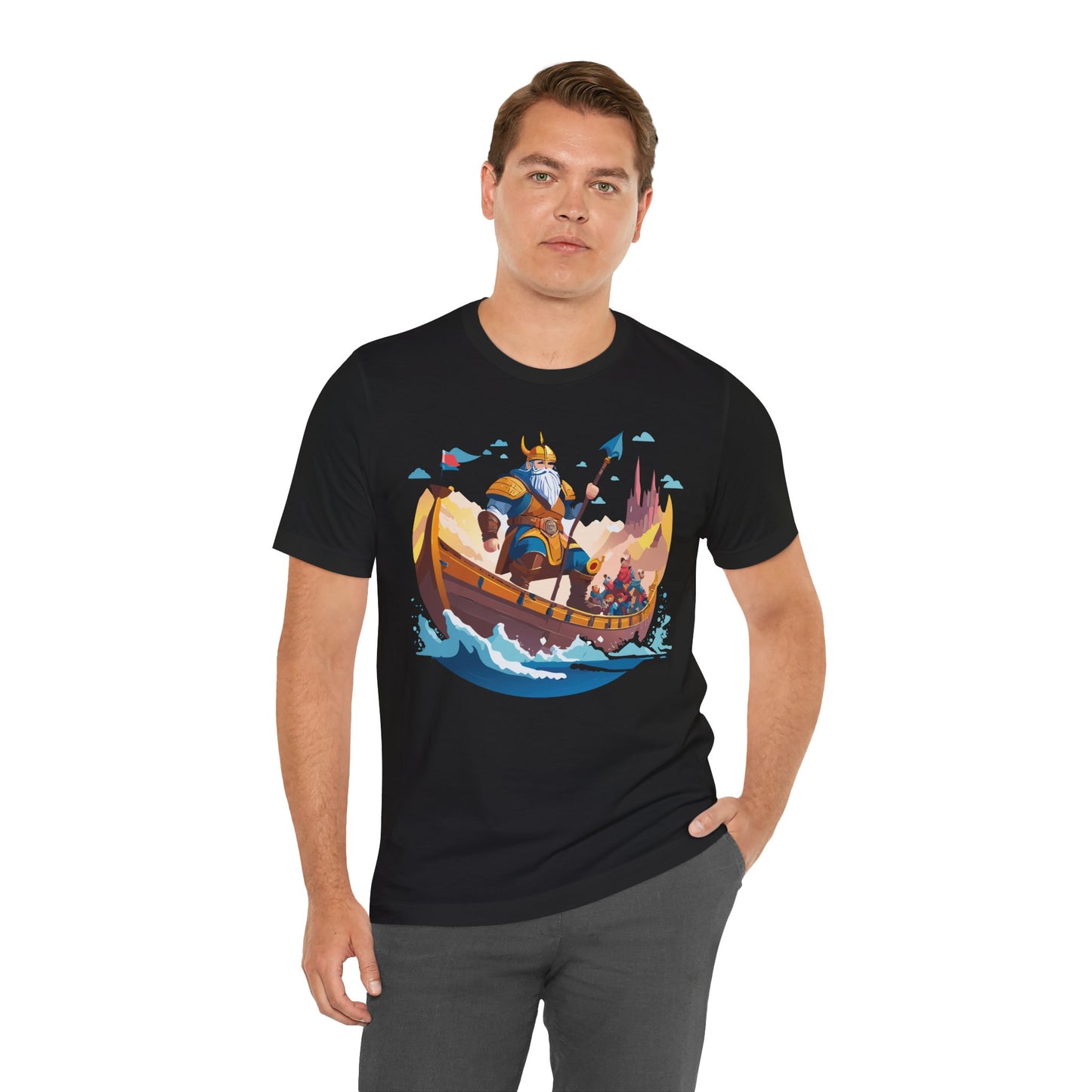 Unisex Viking Shirt, Nordic Shirt, Tee Shirt with Vikings