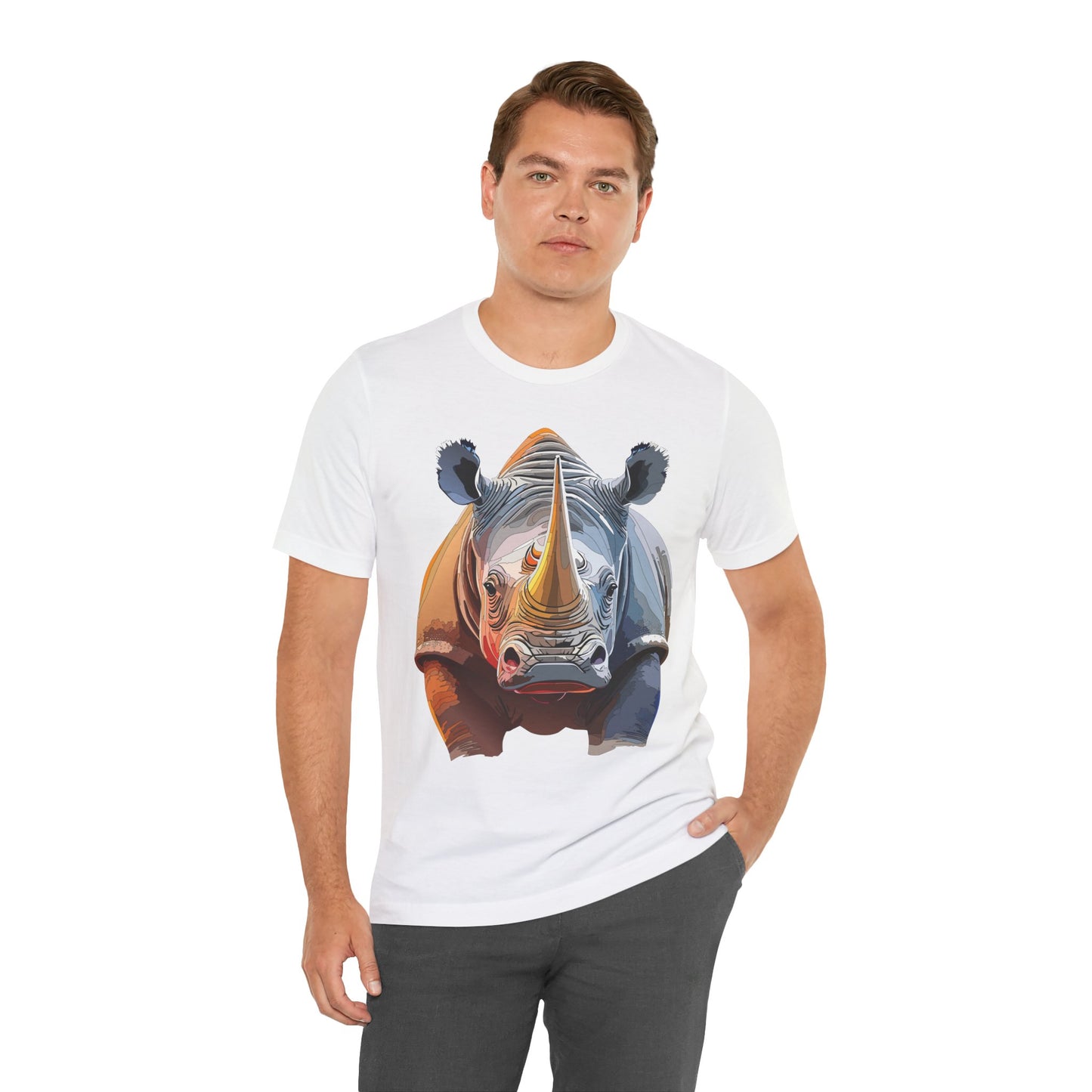 Unisex Animal Shirt, Tee Shirt with Animals, Art Design Tee Shirt, Wild Animals Shirt