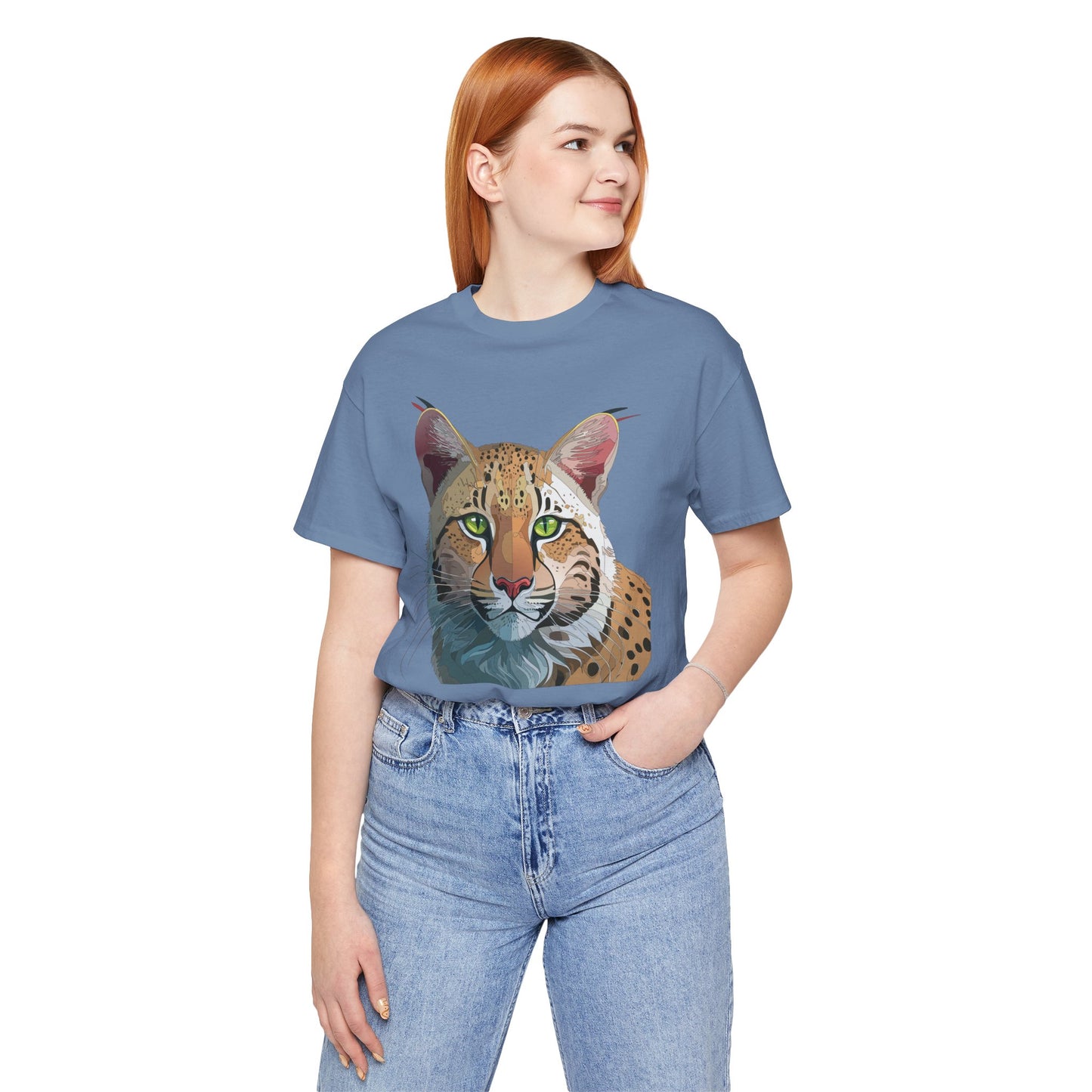 Unisex Animal Shirt, Tee Shirt with Animals, Art Design Tee Shirt, Wild Animals Shirt