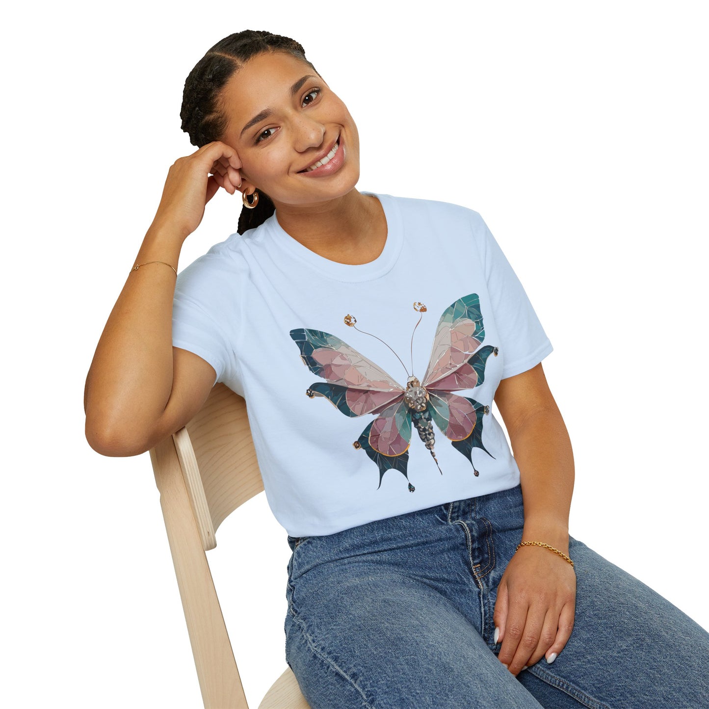 Butterfly Shirt, T Shirt with Butterfly, Monarch Shirt