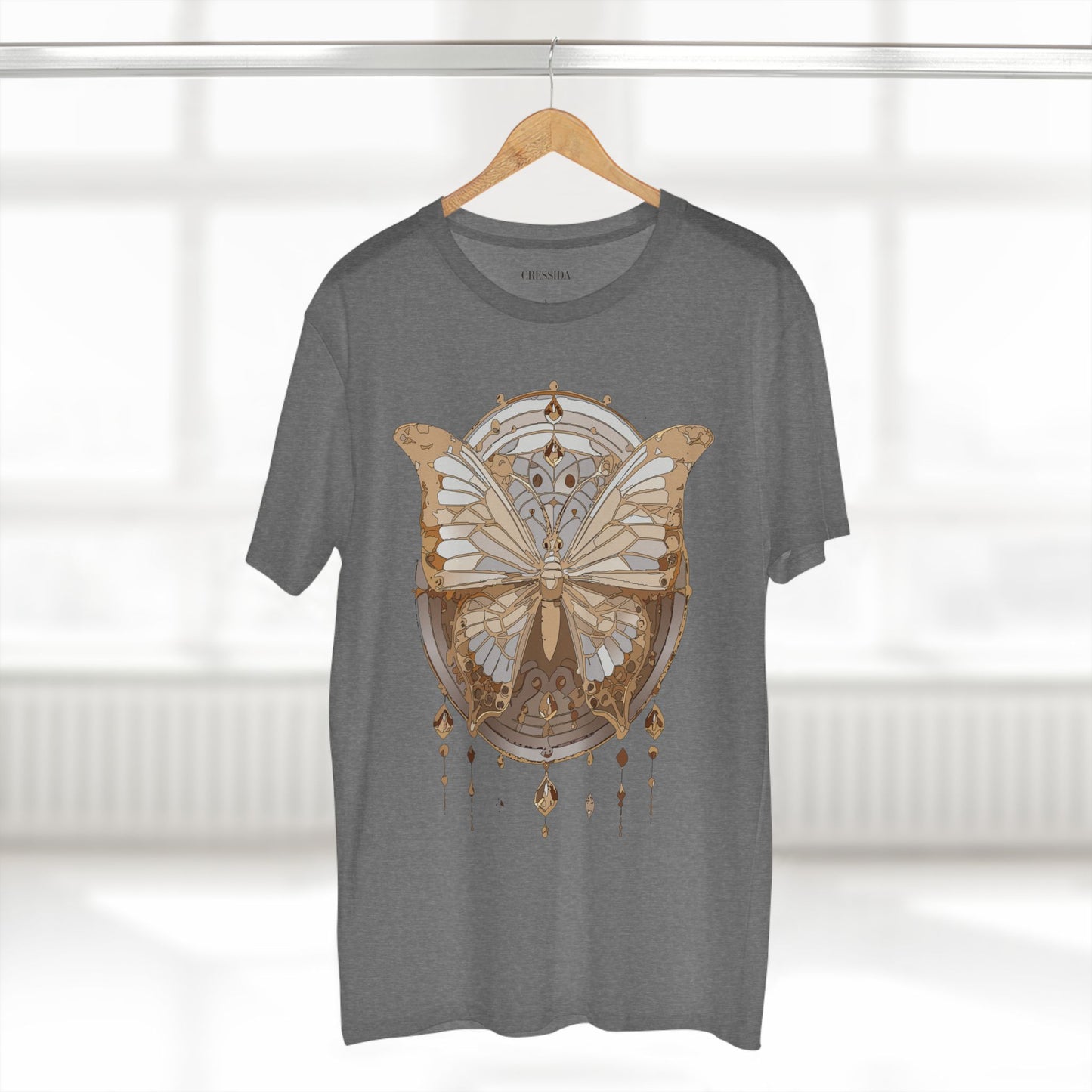 Butterfly shirt, Shirt with Butterfly, Tee Shirt with Antique Butterfly