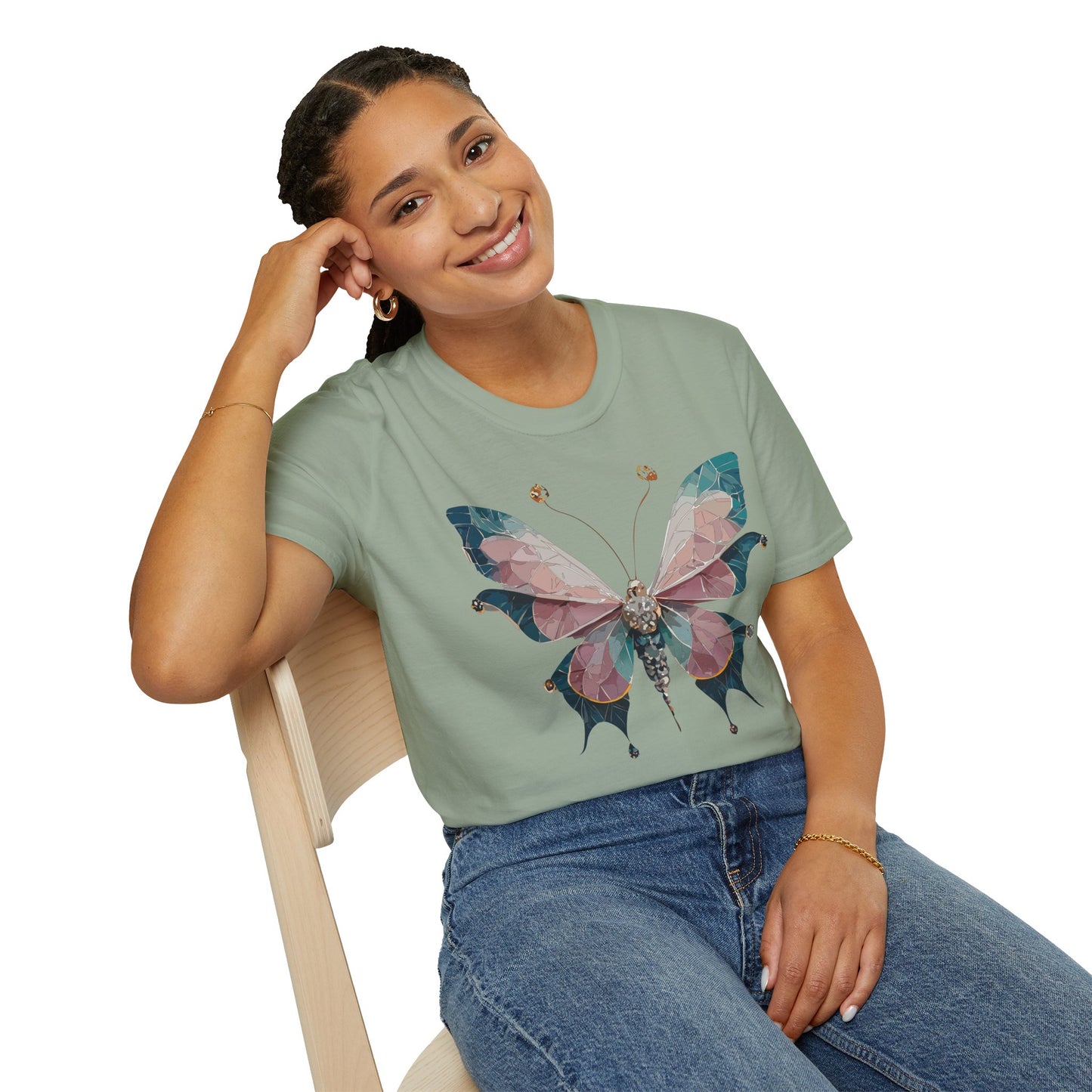 Butterfly Shirt, T Shirt with Butterfly, Monarch Shirt