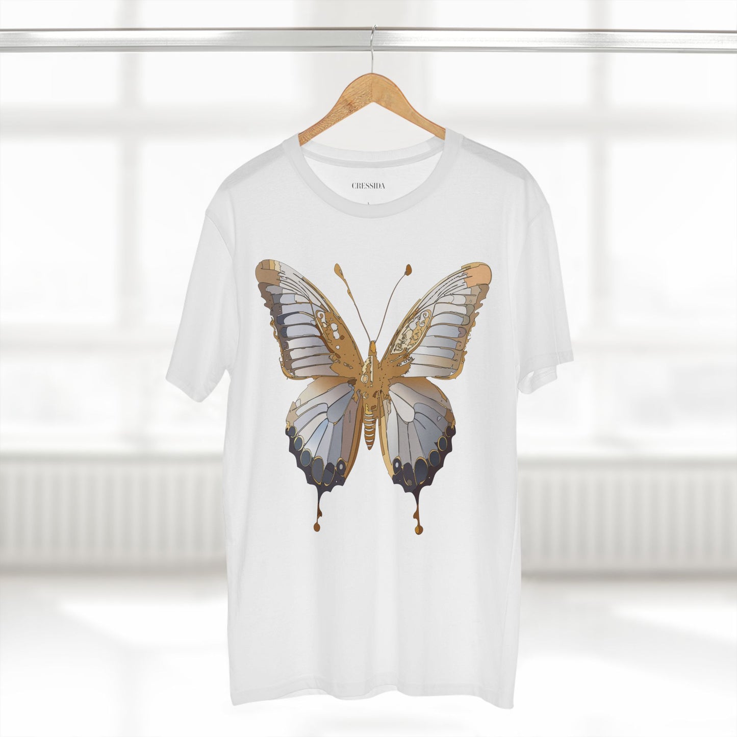 Butterfly shirt, Shirt with Butterfly, Tee Shirt with Antique Butterfly