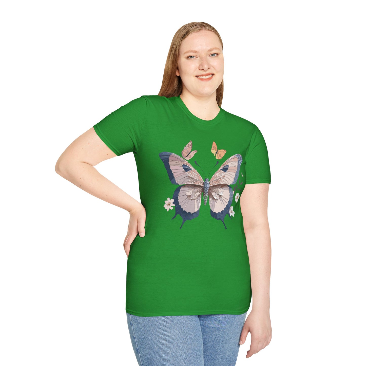 Butterfly Shirt, T Shirt with Butterfly, Monarch Shirt
