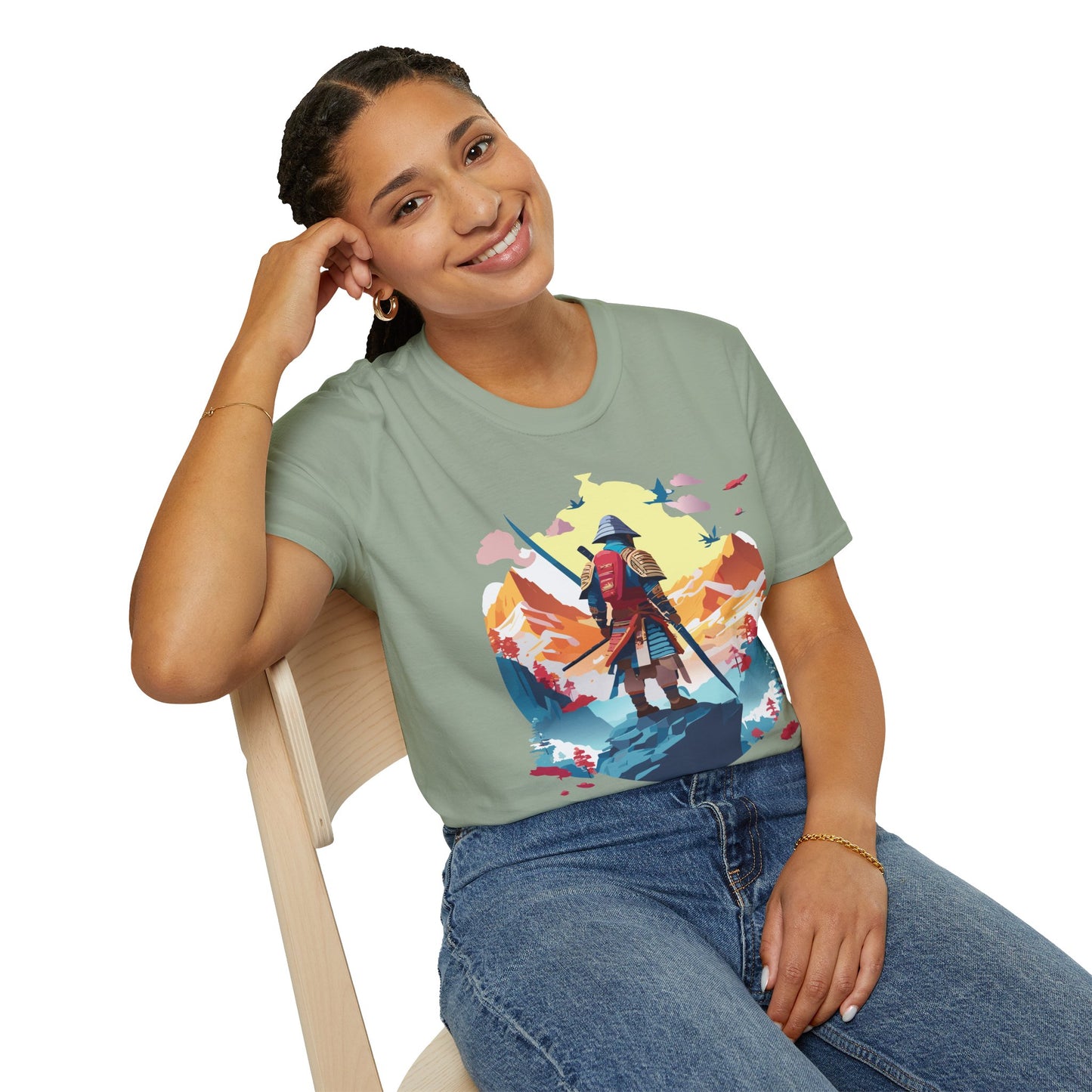Samurai Shirt, Samurai Tee, T-Shirt with Samurai