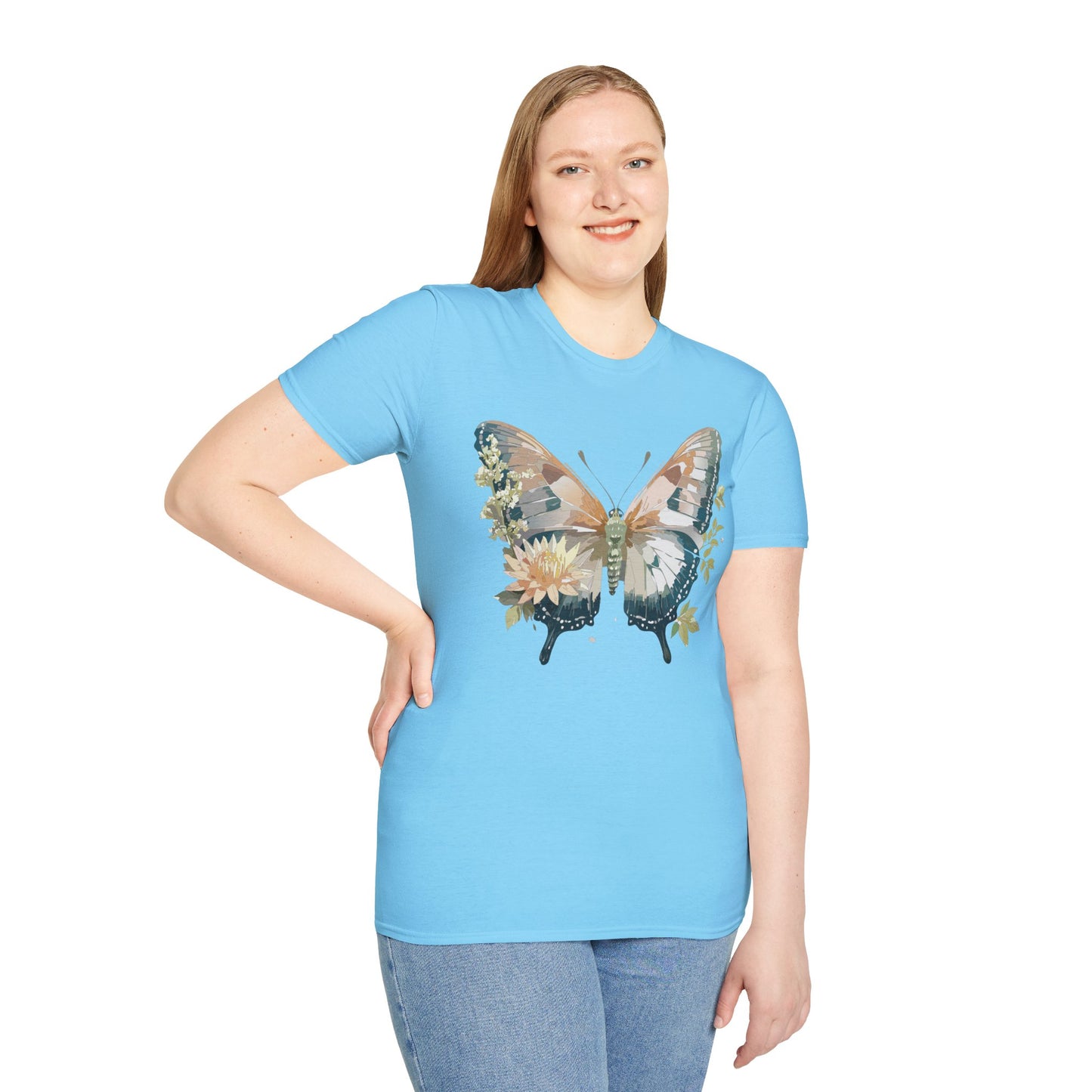 Butterfly Shirt, T Shirt with Butterfly, Monarch Shirt