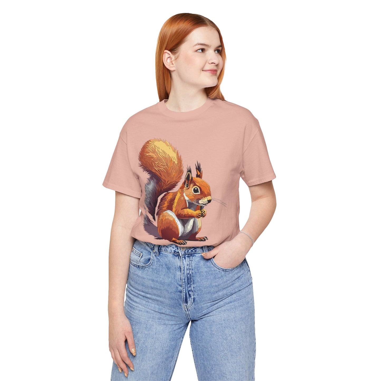 Unisex Animal Shirt, Tee Shirt with Animals, Art Design Tee Shirt, Wild Animals Shirt