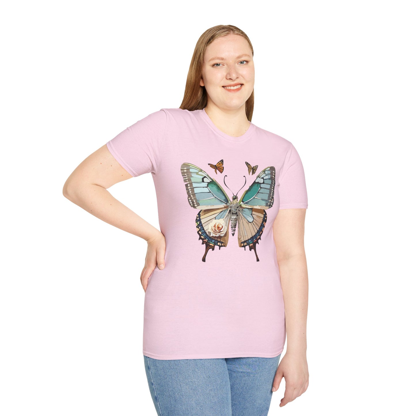 Butterfly Shirt, T Shirt with Butterfly, Monarch Shirt