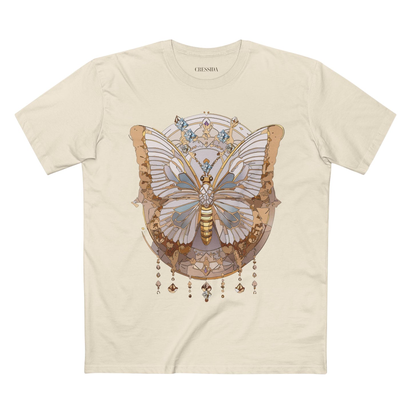 Butterfly shirt, Shirt with Butterfly, Tee Shirt with Antique Butterfly
