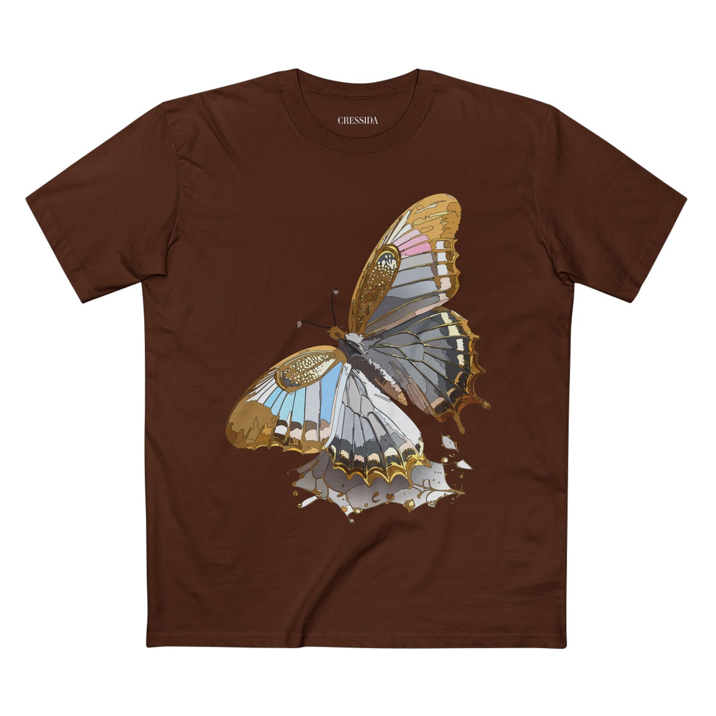 Butterfly shirt, Shirt with Butterfly, Tee Shirt with Antique Butterfly
