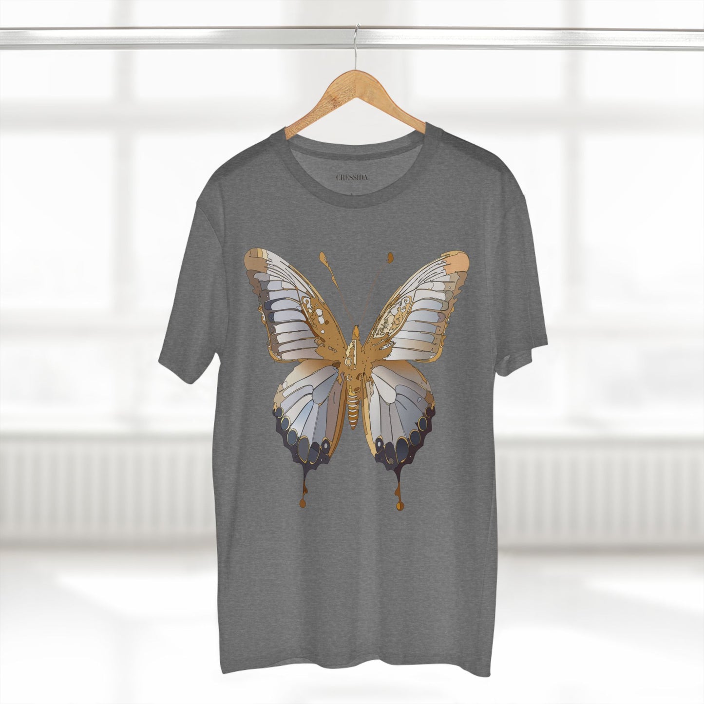 Butterfly shirt, Shirt with Butterfly, Tee Shirt with Antique Butterfly