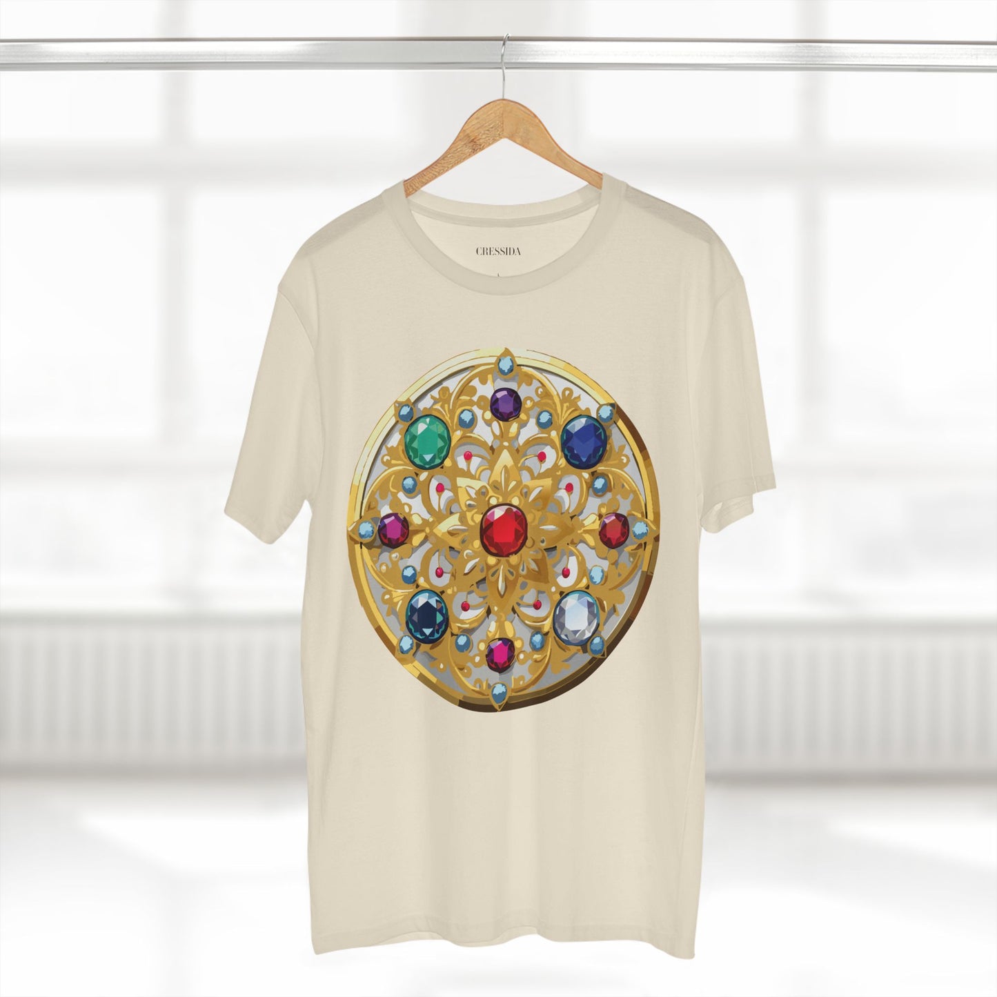 Medallion Shirt, Shirt with Medallion, Tee Shirt with Medal