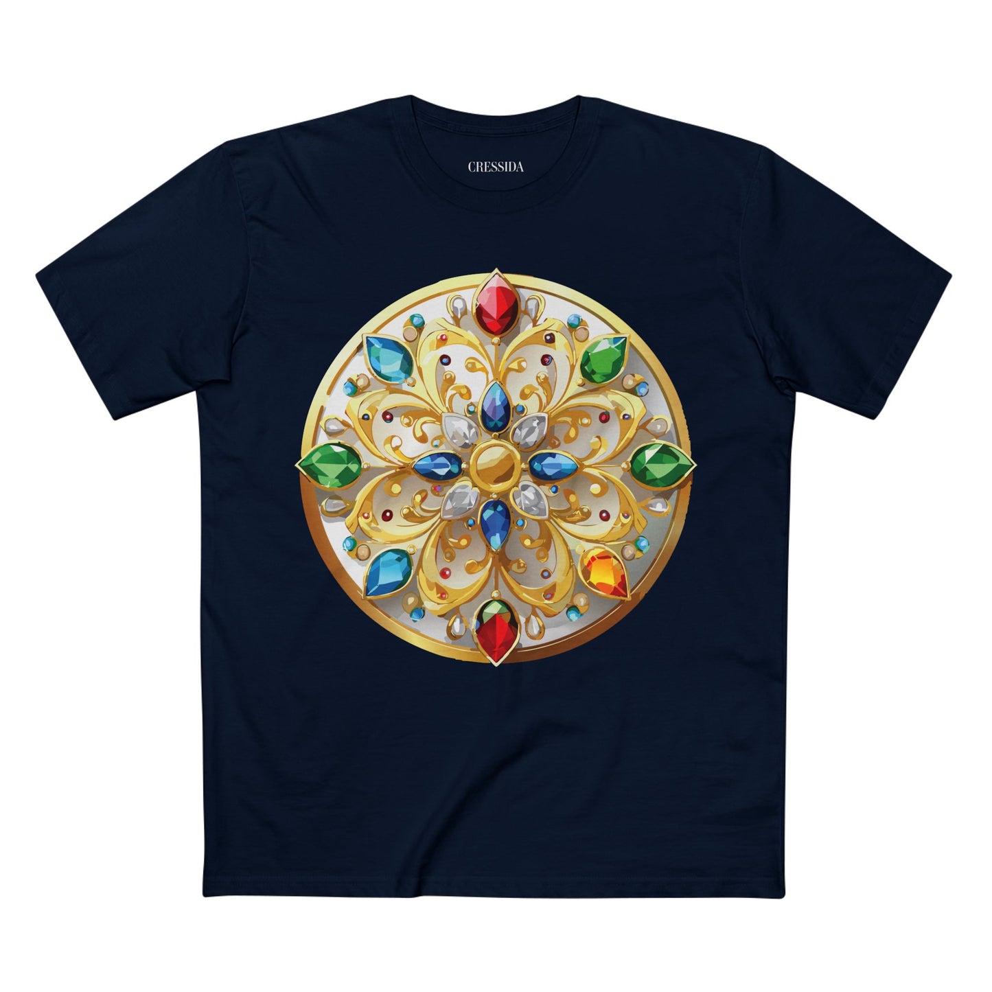Medallion Shirt, Shirt with Medallion, Tee Shirt with Medal