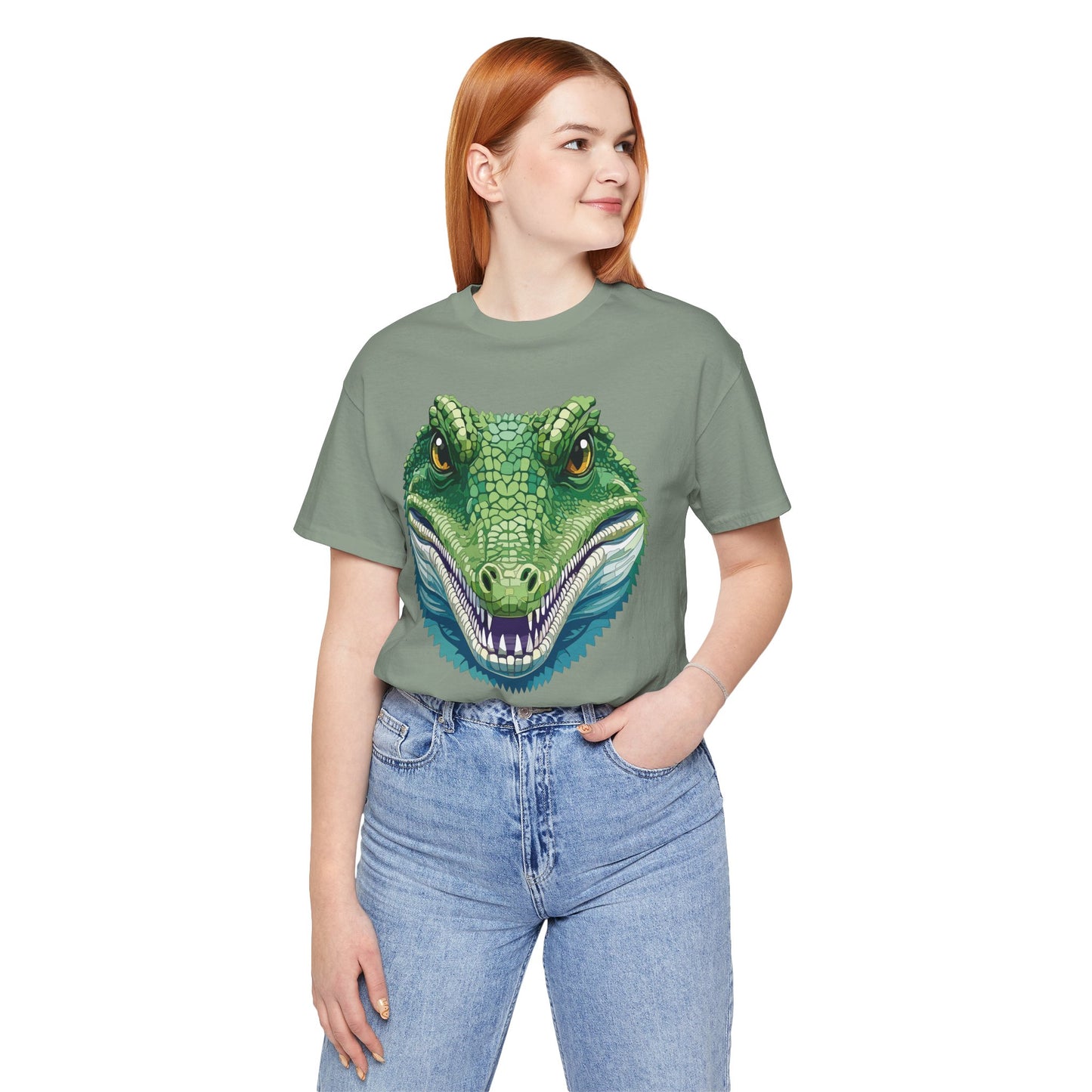 Unisex Animal Shirt, Tee Shirt with Animals, Art Design Tee Shirt, Wild Animals Shirt