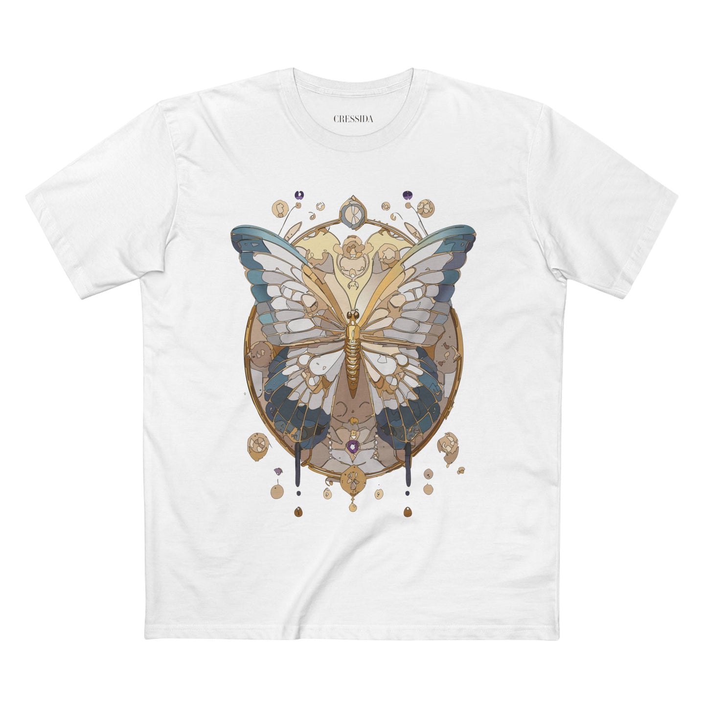 Butterfly shirt, Shirt with Butterfly, Tee Shirt with Antique Butterfly