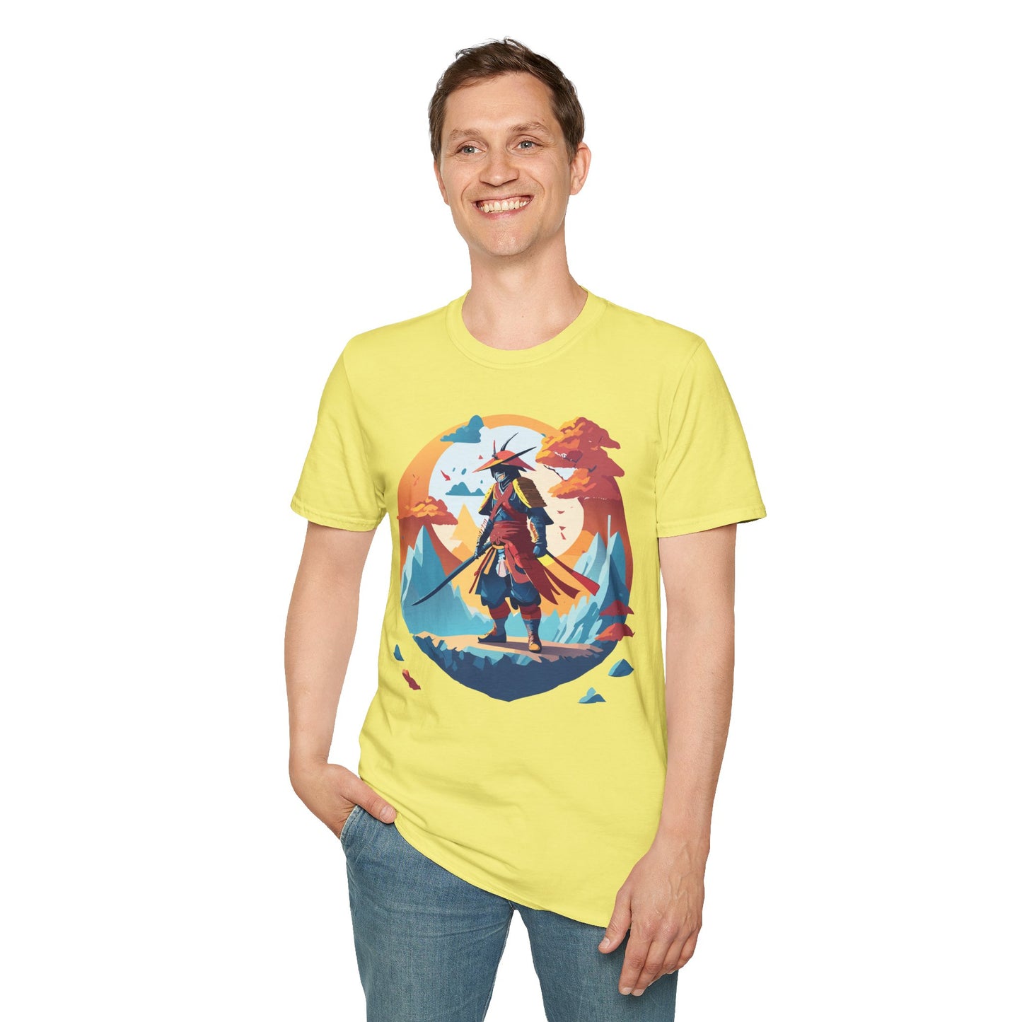 Samurai Shirt, Samurai Tee, T-Shirt with Samurai