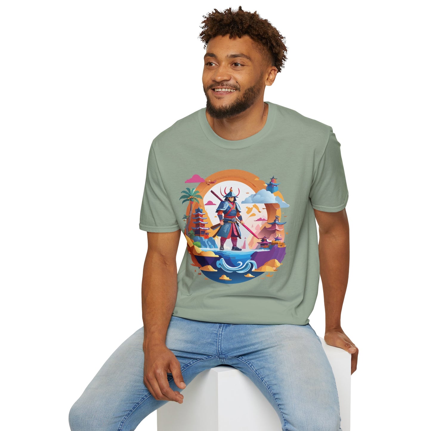Samurai Shirt, Samurai Tee, T-Shirt with Samurai