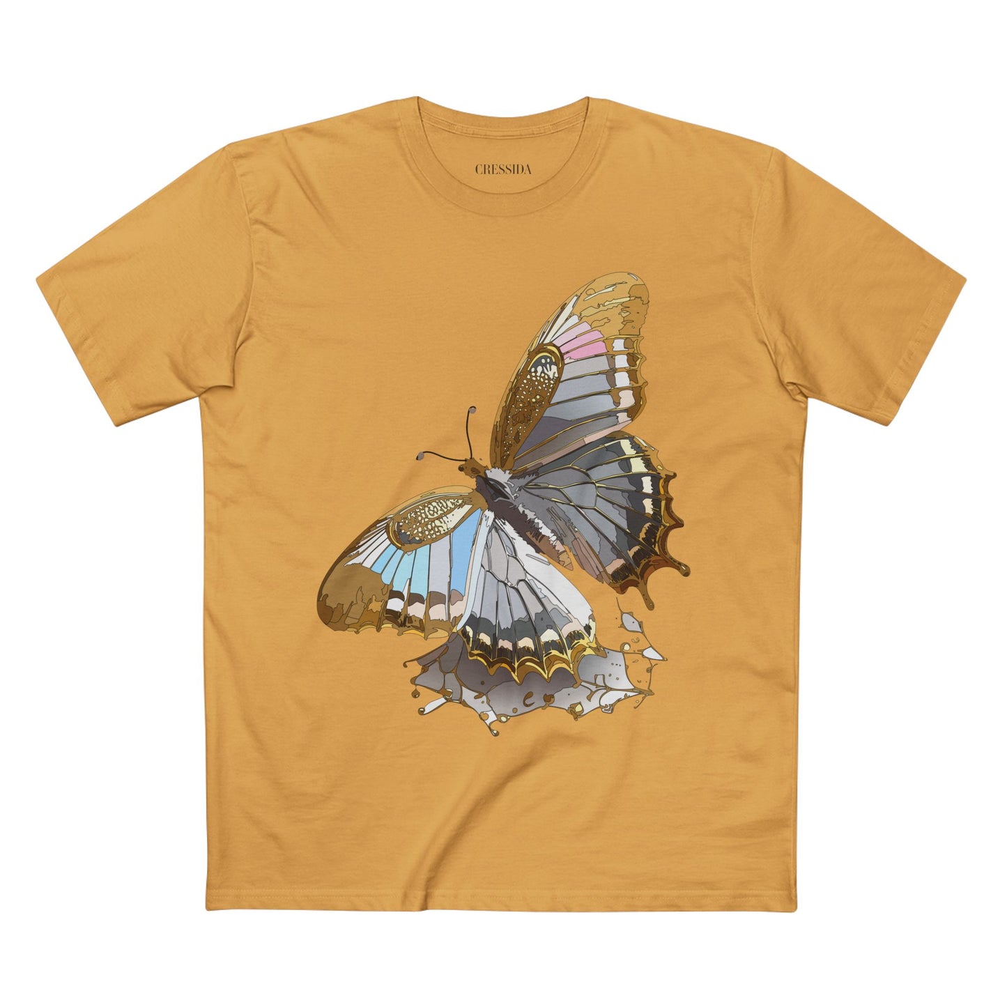 Butterfly shirt, Shirt with Butterfly, Tee Shirt with Antique Butterfly