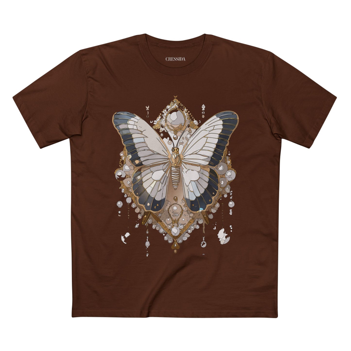 Butterfly shirt, Shirt with Butterfly, Tee Shirt with Antique Butterfly