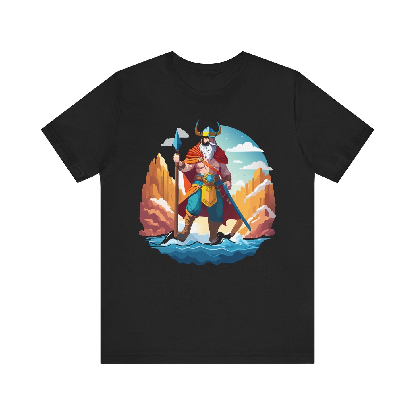 Unisex Viking Shirt, Nordic Shirt, Tee Shirt with Vikings