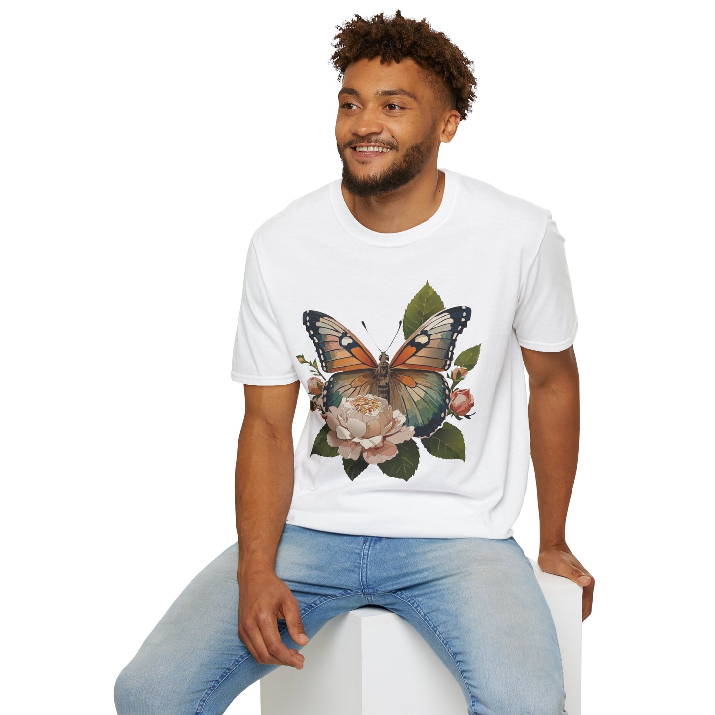 Butterfly Shirt, T Shirt with Butterfly, Monarch Shirt