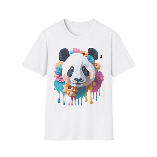 Panda Shirt, T Shirt with Panda, Animal Shirt, Tee Shirt with Animals